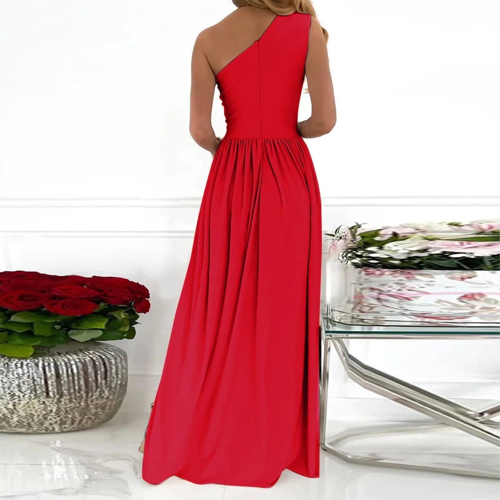Abito Monospalla Elegante per Donna | Eva