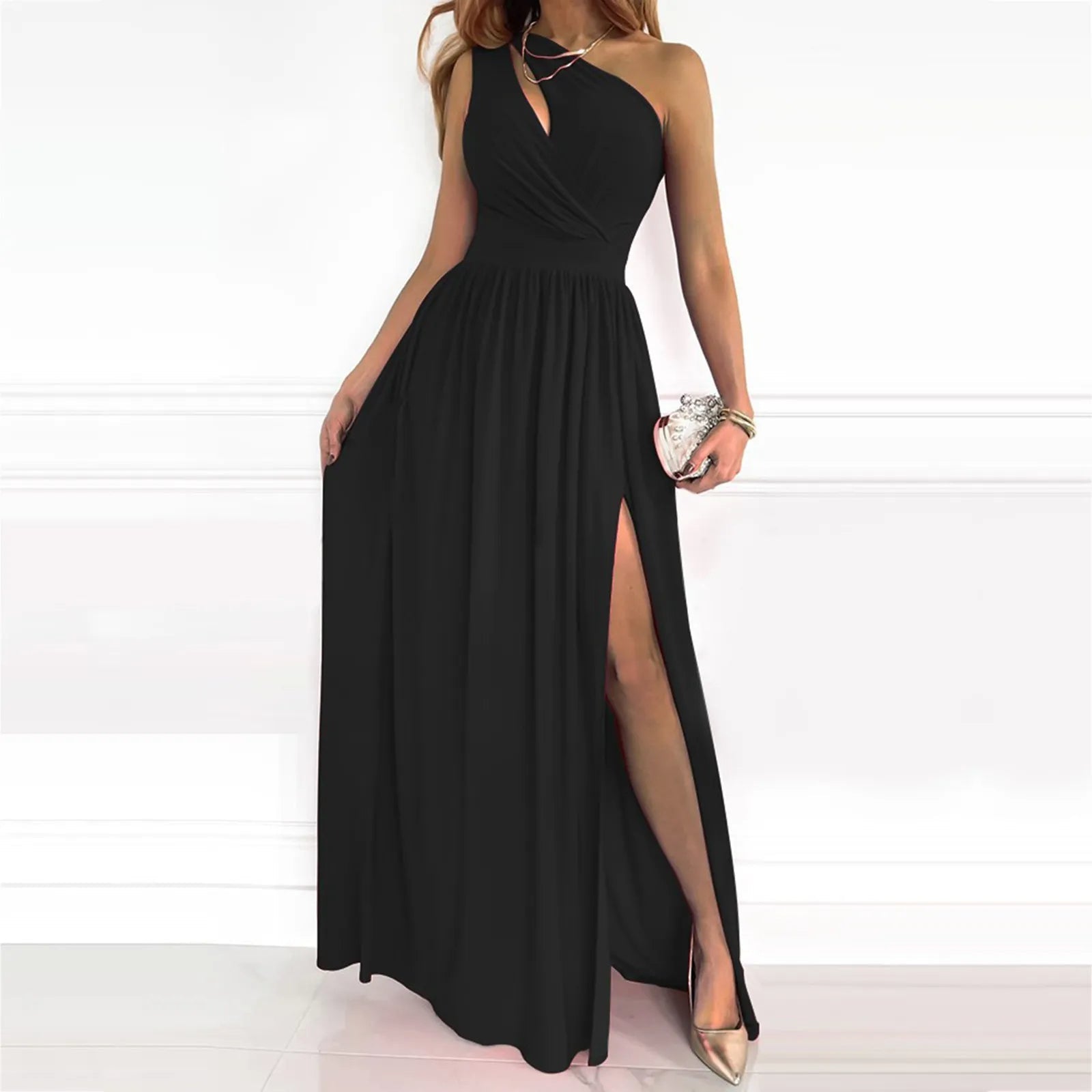 Abito Monospalla Elegante per Donna | Eva